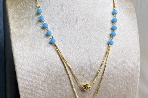 Blue Wisper Mala