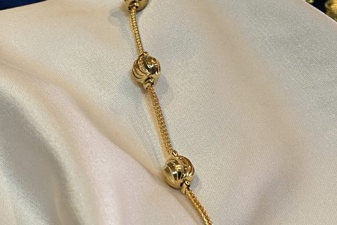 Gold Ball Bracelet